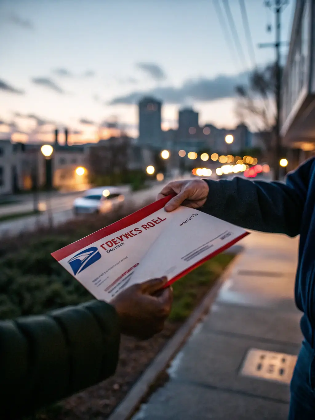 An image of a letter being sent to credit bureaus, symbolizing the dispute process.